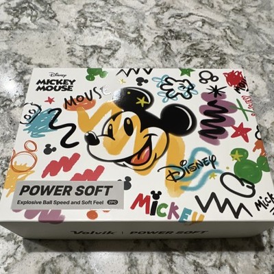 Volvik Power Mickey Mouse/Disney Golf Balls. Soft Feel Explosive   Speed 1 Doz 