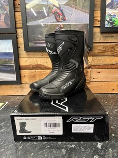 RST S1 Mens Waterproof Sports Boots Black Motorcycle Motorbike UK8/EU42