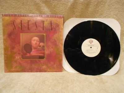 MILES DAVIS MARCUS MILLER - Siesta WARNER BROS LP Vinyl Record VG+/VG+ -SEE PICS