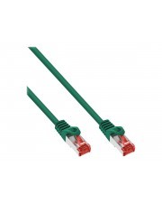 InLine 100er Bulk-Pack Patchkabel S/FTP PiMf Cat.6 250 MHz PVC Kupfer grün