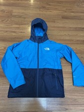 The North Face Jacket Boys 12 Blue Vortex Triclimate 3-in-1 Fleece Liner Hooded