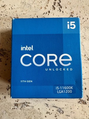Intel Core i5-11600K Prozessor (3,9 GHz 6 Kerne, FCLGA1200) Box - BX8070811600K
