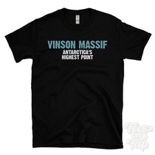 VINSON MASSIF ANTARCTICA'S HIGHEST POINT T-SHIRT seven summits | polar