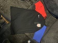 Nike Team USA Soccer T-Shirt Mens Black USMNT Football Shirt Size MEDIUM BNWT