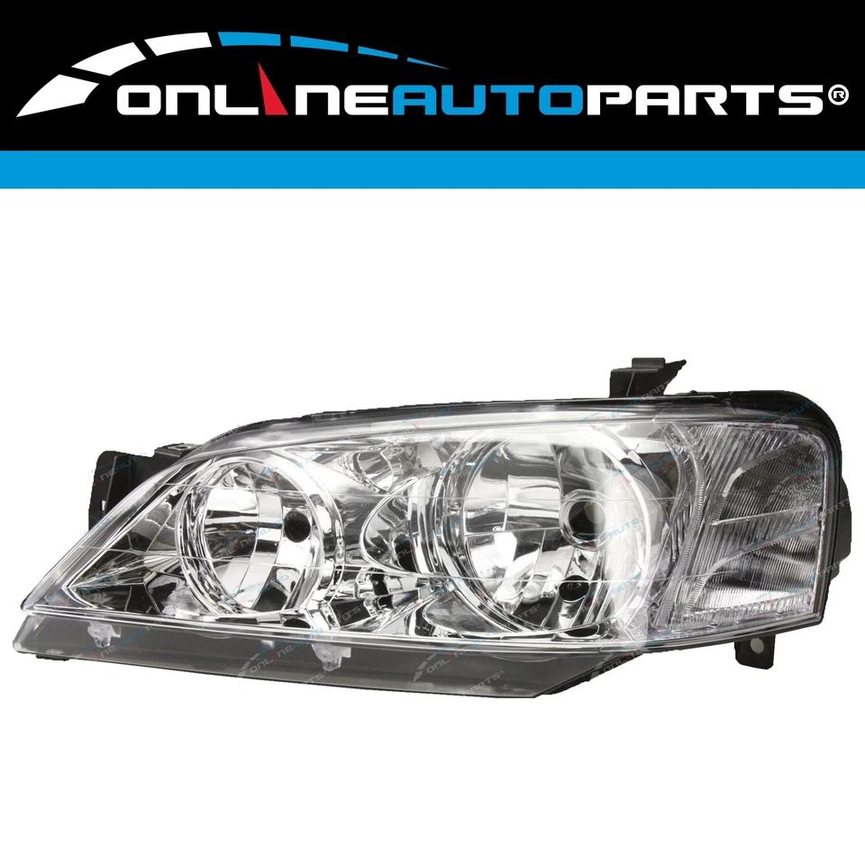 Clear HeadLights CHROME for Ford Falcon Fairmont 2002~2006 BA BF Lamps Lights - image 4 of 4