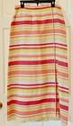 Chanel Cruise 2000 Maxi Wrap Skirt Multicolor Stripes - Size 44 (FR) 12 (US) — photo 1