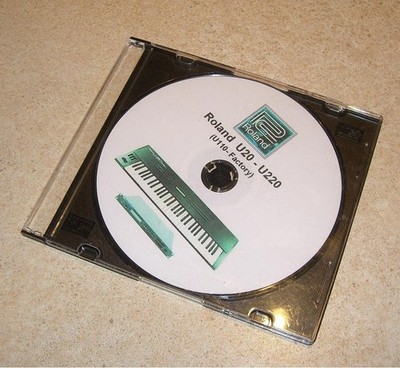 CD für Roland U20, U220, (U110  nur Factory set)