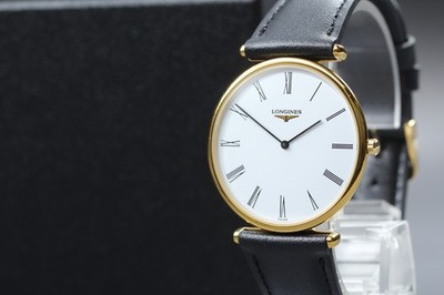 [N MINT] La Grande Classique de Longines L4.635.2 Quartz Roman Men's Swiss Watch