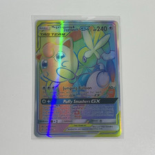 Pokémon TCG Mega Lopunny & Jigglypuff GX 261/236 Cosmic Eclipse Rainbow Rare Fu… on eBay