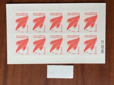 POLYNESIE CARNET NUM C977 2 ** MNH