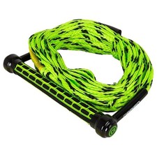 O'Brien 2 Section Wakeboard Water Ski Rope Green - EVA Grip, 12" Aluminum Core