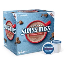 Swiss Miss Milk Chocolate Keurig K-Cup Pods - Hot Cocoa - 44ct