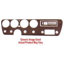 Dash Cover Insert Trim Aluminum For 71-77 Gremlin Hornet Engine Turned Glove Box