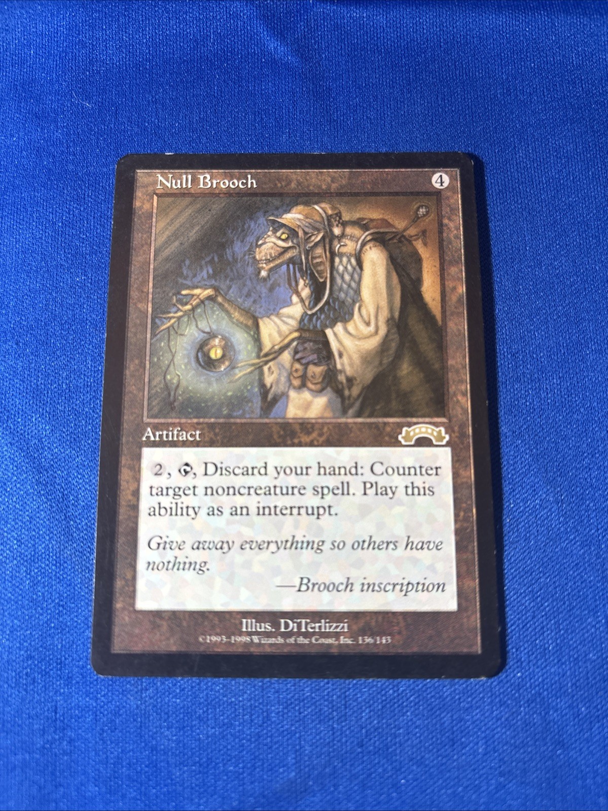 NULL BROOCH LP- Exodus mtg Magic fast shipping