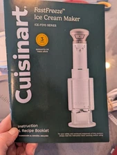 Cuisinart FastFreeze Frozen Treat Maker Pints, Maroon