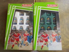 Two Subbuteo 63000 Football Teams - 410 Brazil and 415 Italy.