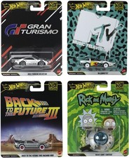 Mattel - Hot Wheels 1:64 Premium Pop Culture 10-Piece P Assortment New Toy S