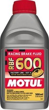 Motul RBF 600 Factory Line DOT 4 Racing Brake Fluid Fully Synthetic 500mL Bottle