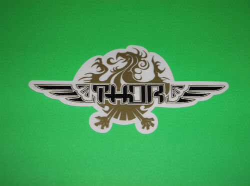KX RM YZ CR SX 50 65 80 85 100 125 250 THOR MOTOCROSS GOLD FLIGHT STICKER DECAL - Picture 1 of 1