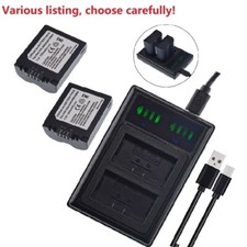 Battery or charger for Panasonic Lumix CGA-S006 DMC-FZ35 DMC-FZ38 DMC-FZ50 FZ28