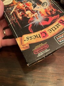 Battle Chess (Nintendo NES, 1990) - Complete - Cart/Box/Manual, Styrofoam