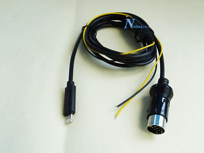 13-Pin AUX Cable For ECLIPSE CD3000 CD3100 CD3200 CD4000 iPhone 13 12 11 X 8 7