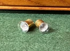 Two Original 1930's Button Style Flatface Headlight Marx Buddy-L Tin Toy Trucks