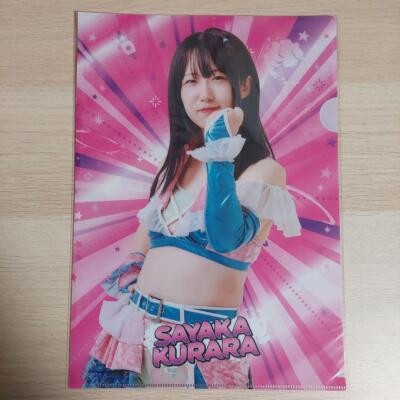 Sayaka Kuri Clear File F/S-M501 from japan Rare Good Sayaka Kuri Clear File F/S-M501 from japan Rare Good
