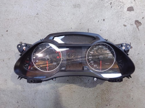 AUDI A4 INSTRUMENT CLUSTER A4, PETROL, AUTO T/M, B8 8K, 02/08-06/12 08 09 10 11
