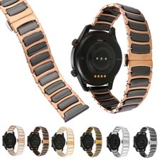 Ceramic Link Stainless Steel Bracelet Watch Band 20mm 22mm 16mm 18mm Belt Strap