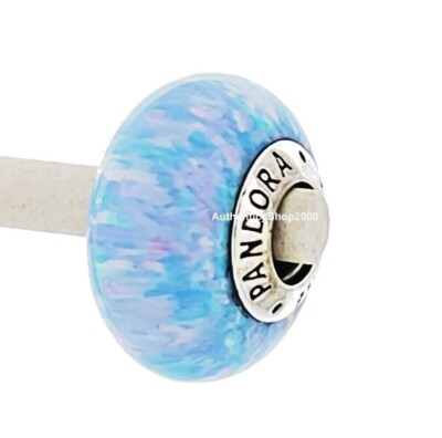#ad #ad New 100% Authentic PANDORA silver 925 Opalescent Ocean Blue Charm 791691C01 $46.75