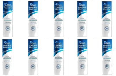 10 x 130ml Head & Shoulders Clinically Proven  Anti Schuppen / Dandruff Shampoo