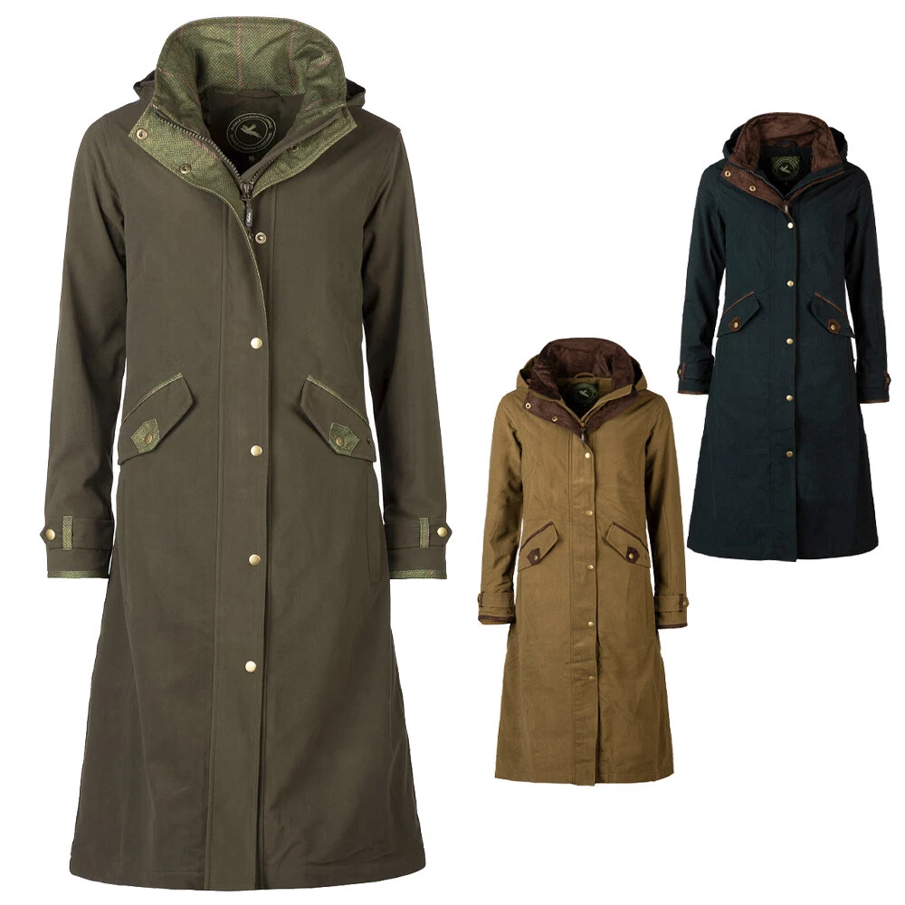 Long length waterproof store ladies coat