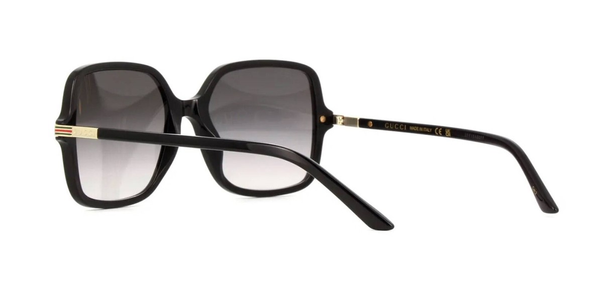 サングラス GUCCI Gucci - GG1449S - 001 black black grey Amazon.com: Gucci GG1449S Black/Grey Shaded 55/19/140 women