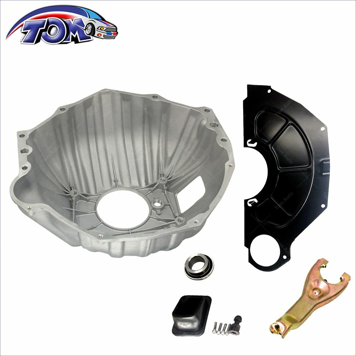 GM Chevy 11" Bellhousing Kit w/ Clutch Fork Inspection Cover 3899621 eBay