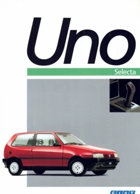 Catalogue Brochure Fiat Uno Selecta 03/1991 France - Photo 1/2