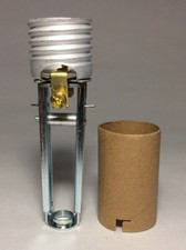 4" - 5 3/4" Adjustable Keyless Medium Base Bulb Chandelier Socket Lamp Holder