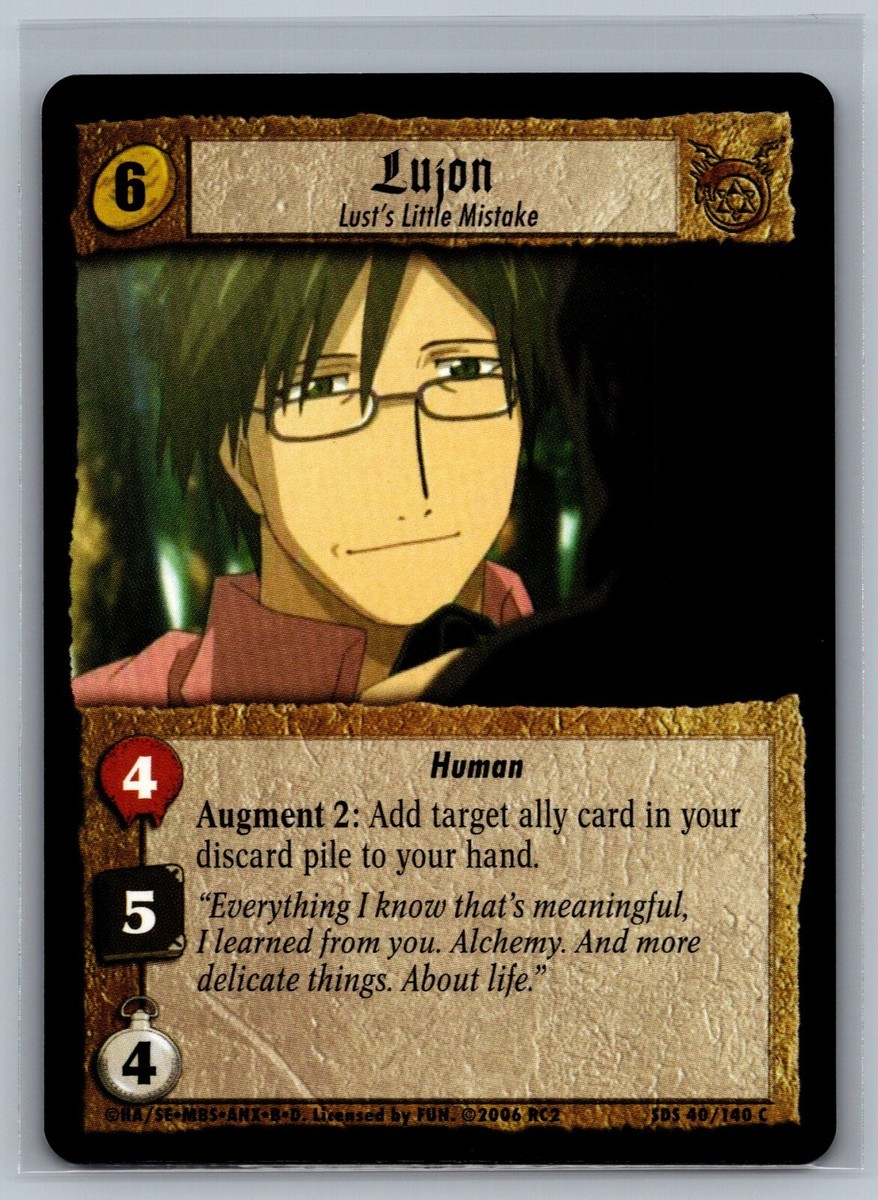 Fullmetal Alchemist TCG Lujon, Lust's Little Mistake #40/140
