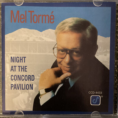 Night at the Concord Pavilion by Mel Tormé (CD, Jul-2004, Concord Jazz)