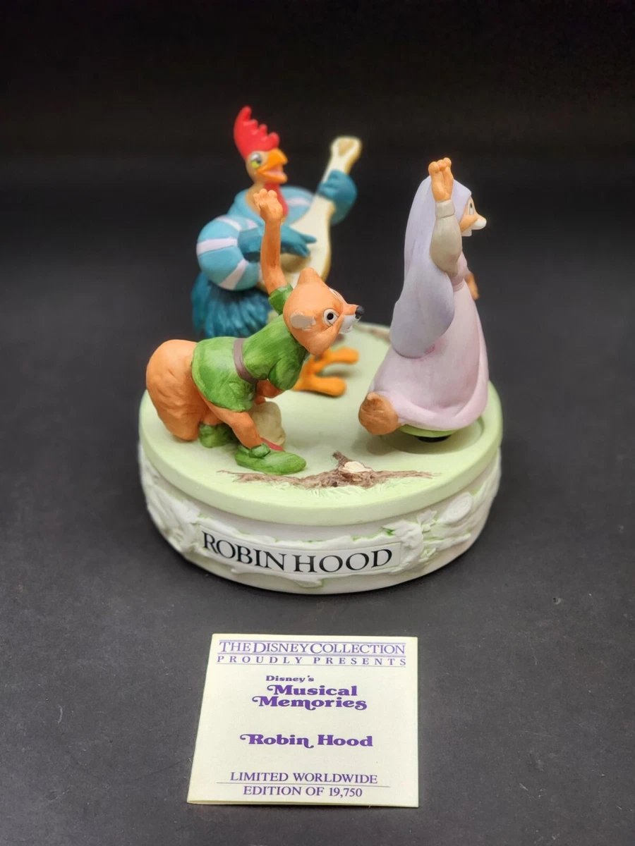 ロビンフッド フィギュアリン ☆ディズニー マジックメモリーズ リミテッド Disney デザイナー フェアリーテイルコレクション グローバル限定版