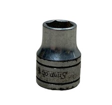 Vtg SNAP-ON TOOLS 3/8" DRIVE 9mm 6 POINT SHALLOW SOCKET - FSM9
