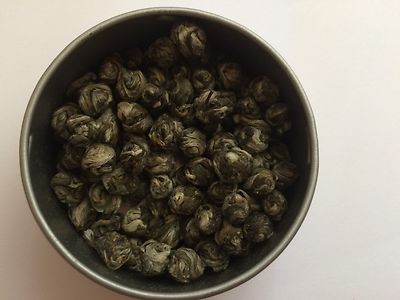 500g Tai Mu Long Zhu   BIO Tee Grüntee China weisser Tee Drachenperlen