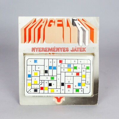 Magellan Nyeremenyes Jatek Retro Logic Vintage Game Hungary Brainteaser Spiel