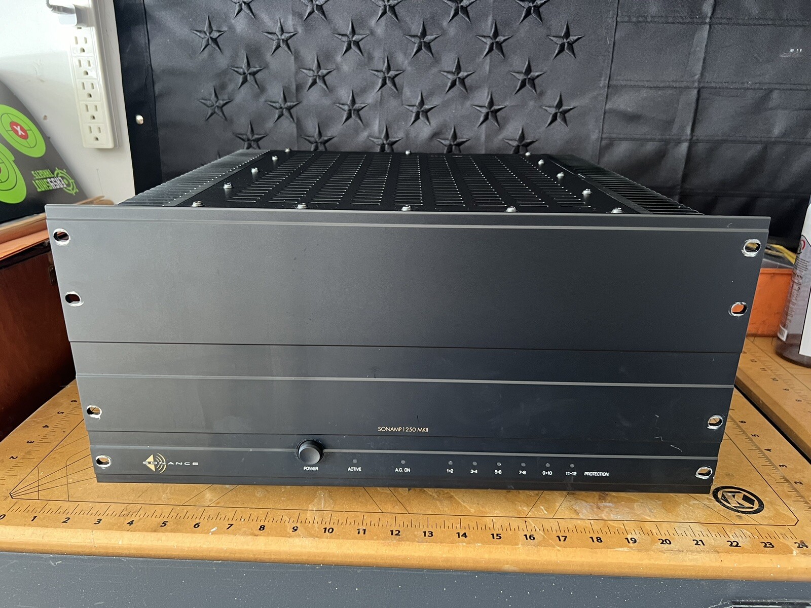 Sonance Sonamp 1250 Power Amplifier 12 Channel MKII eBay