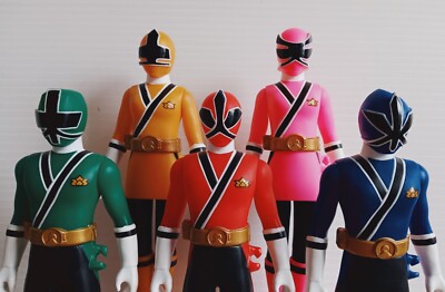 2009 Power Ranger Samurai Shinkenger Soft Vinyl 6.5 inch Figure