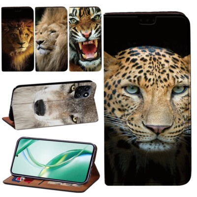 Ledertasche Smart Stand Cover passend für Honor 200/Play 60/X5b/X6b/X60/X7c/X9c Handy