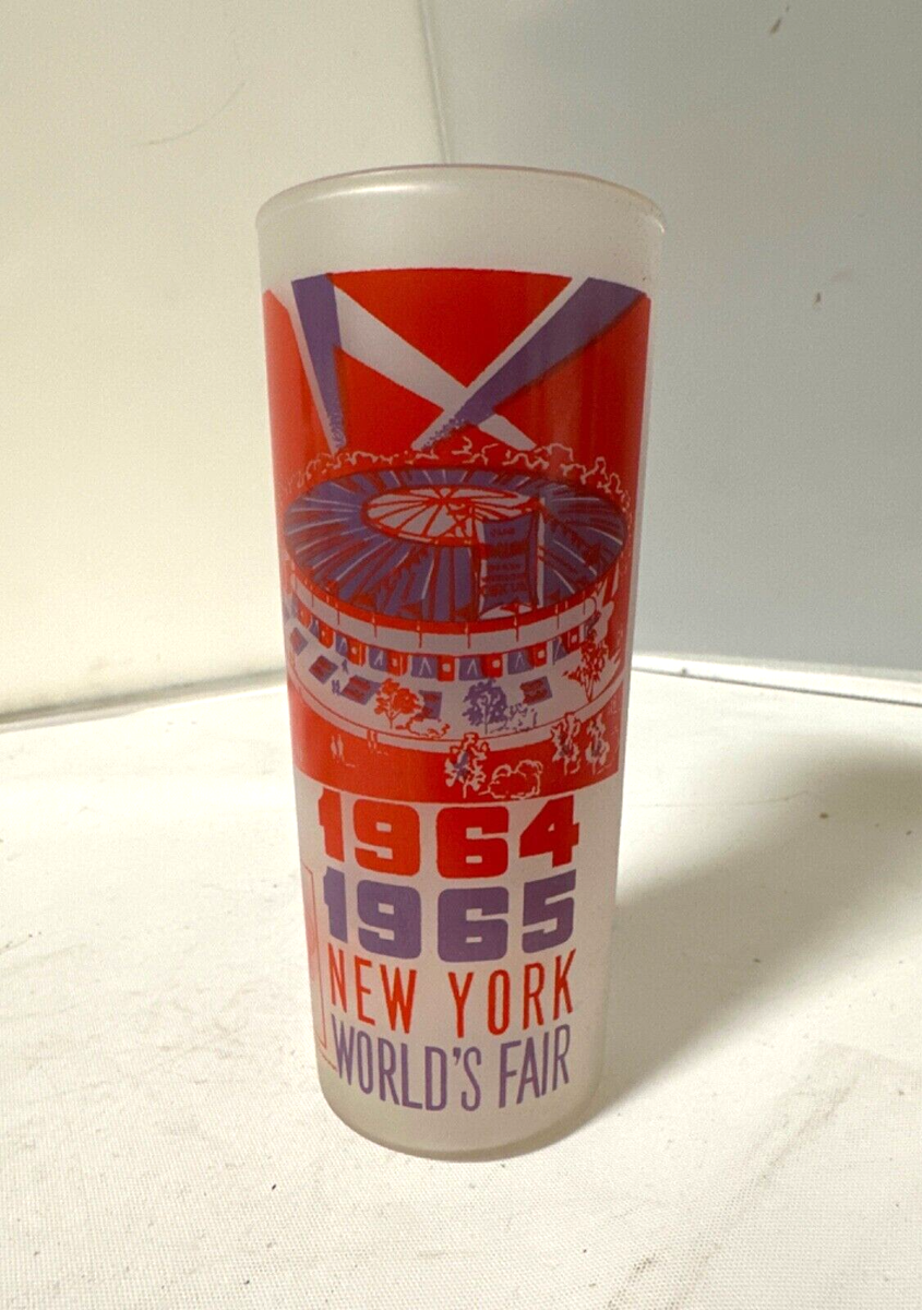 Original Box of Vintage 1964-1965 New York World's Fair Souvenir Glasses  Unused | eBay