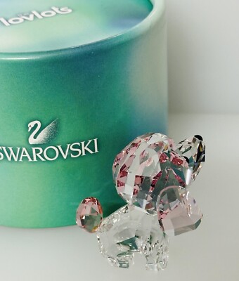 NIB 100% Authentic Swarovski Puppy Rosie The Poodle Crystal