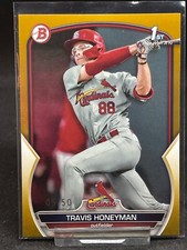 2023 Bowman Draft Gold 05/50 Travis Honeyman #BD-95 Cardinals