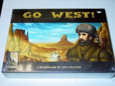 PHALANX Games - GO WEST game - Scramble Across the US Game (SEALED) MINT
